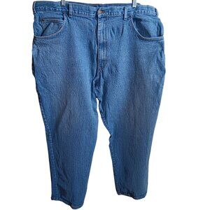 Vintage 1990s Mens Acid Wash Jeans 46x29 TIMBER ROCK Stretch Straight Jeans